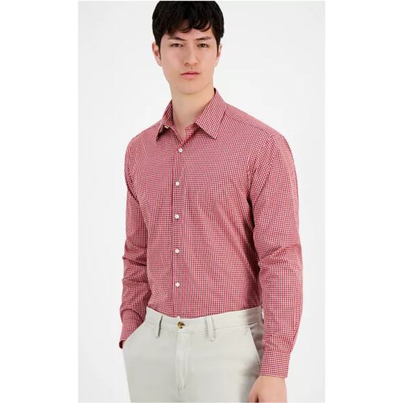Club Room Men’s Regular Fit Dress Shirt - Picture 2 of 10